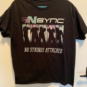 Black NSYNC Graphic Tee - Short Sleeve